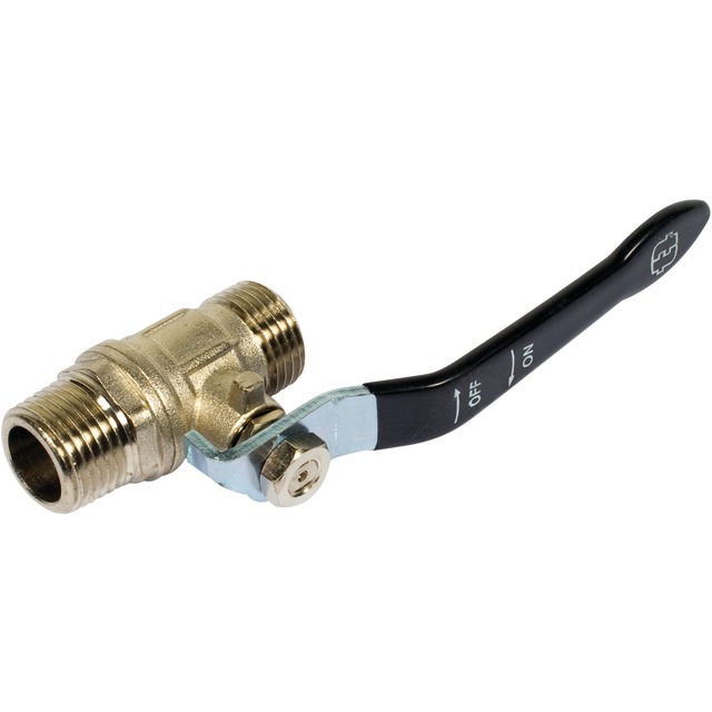 Robinet à Bille Rotation Gauche G1/2M-1/2M référence fournisseur 235727